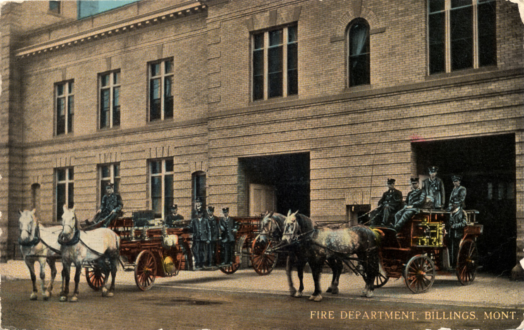 Billings Fire Department, circa 1910s